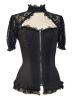 Black victorian top with lace...